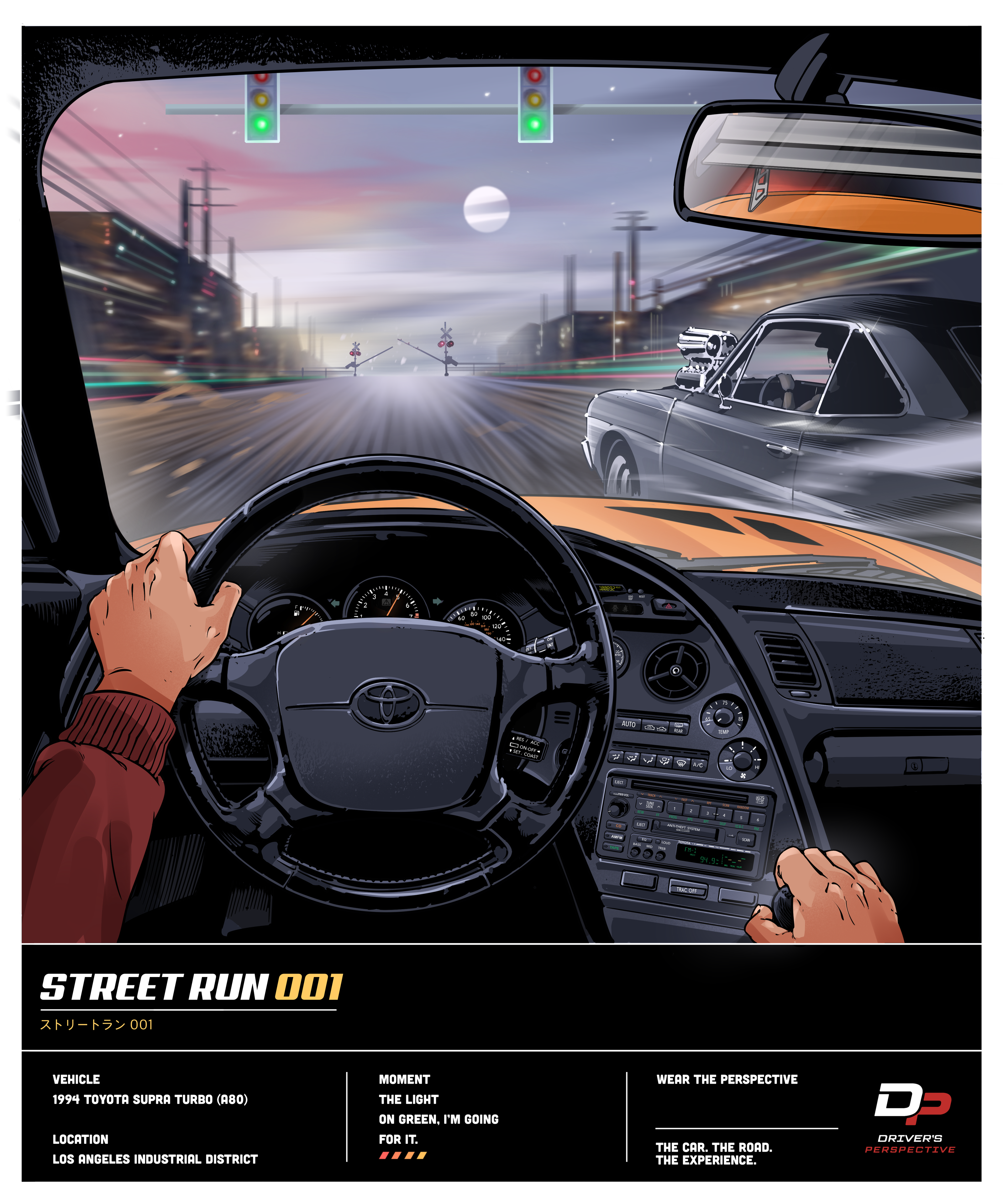 Street Run 001 T-Shirt